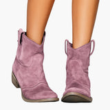 Willow | Women's Western Style Ankle Boots – Modern Cowboy Look