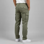 Men’s Relaxed Cargo Pants with Side Pockets Streetwear