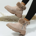 Matilda | Women's Warm Lined Winter Ankle Boots – With Profile Sole