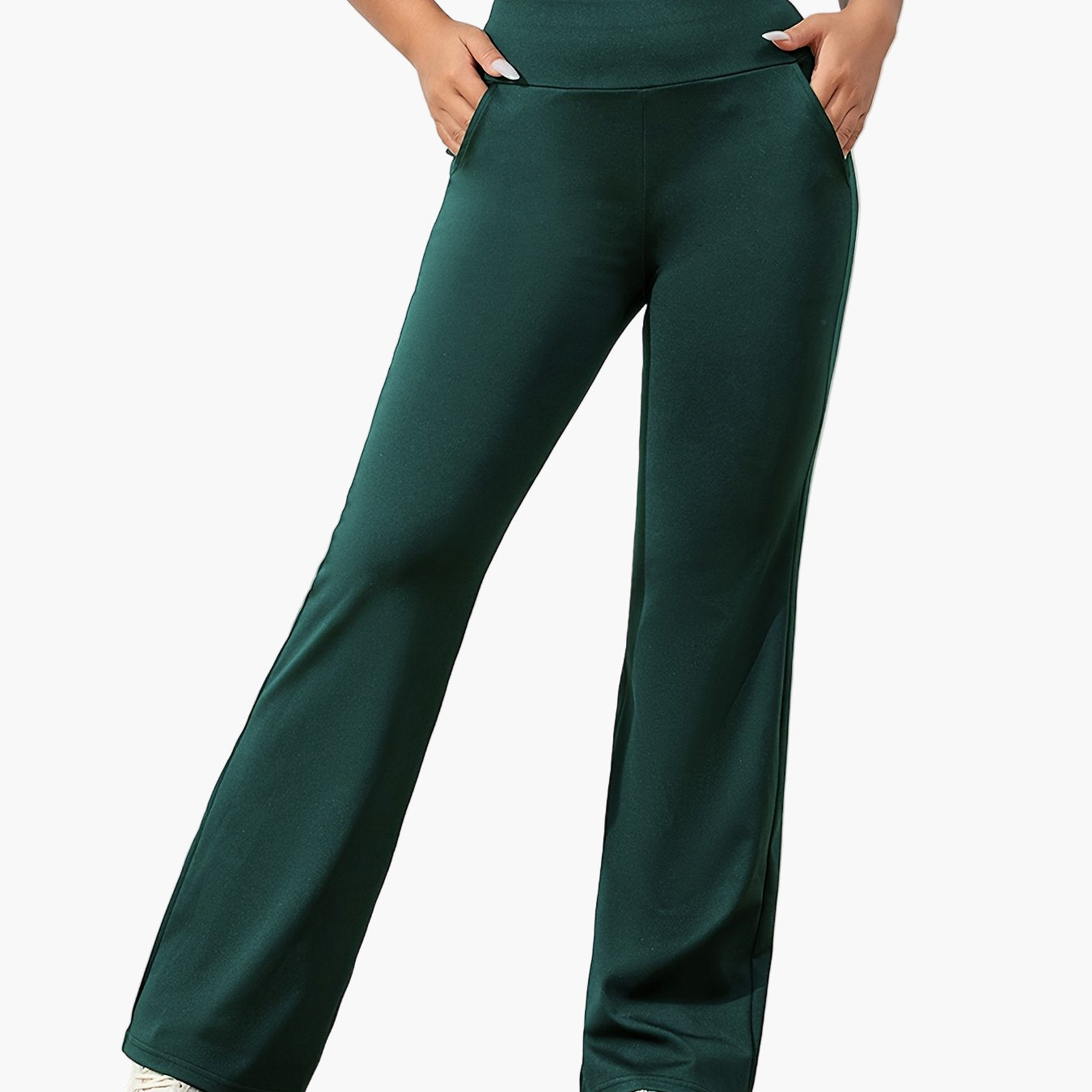 Holly | Women's Flared Yoga Trousers – Stretchy Fitness & Everyday Wear