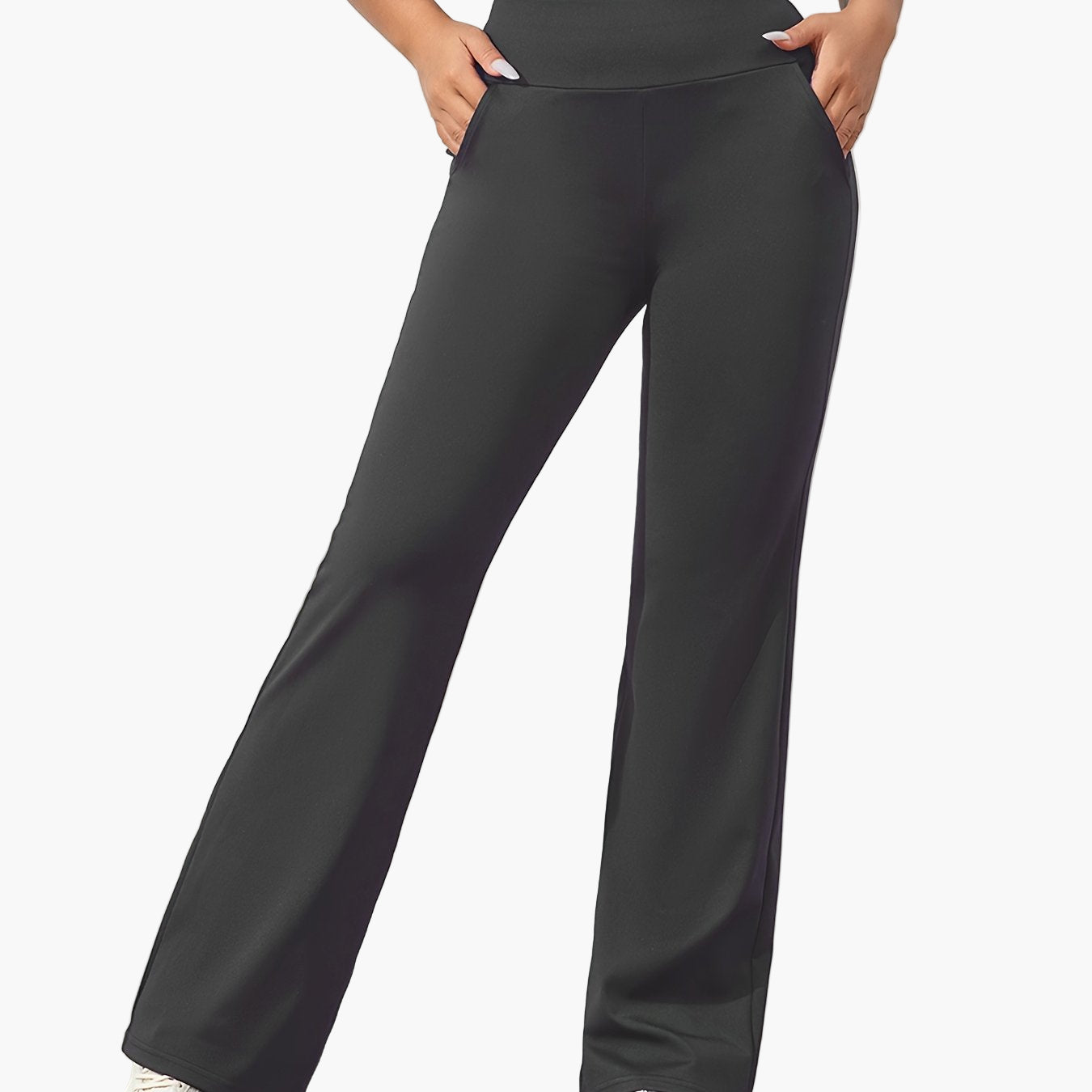 Holly | Women's Flared Yoga Trousers – Stretchy Fitness & Everyday Wear