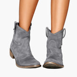 Willow | Women's Western Style Ankle Boots – Modern Cowboy Look
