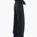 Imogen | Women's Wide Leg Wrap Trousers – Modern Streetwear & Office Style