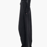 Imogen | Women's Wide Leg Wrap Trousers – Modern Streetwear & Office Style