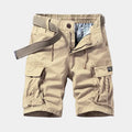 Cargo Bermuda Shorts - Relaxed Utility Summer Fit