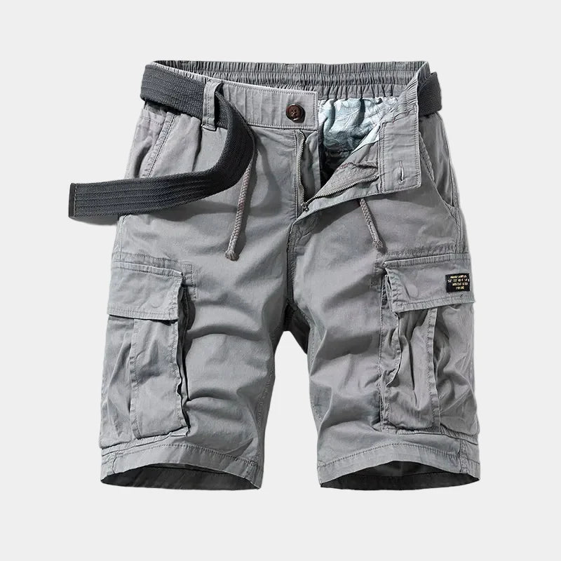Cargo Bermuda Shorts - Relaxed Utility Summer Fit