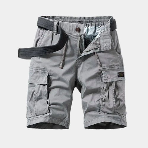Cargo Bermuda Shorts - Relaxed Utility Summer Fit