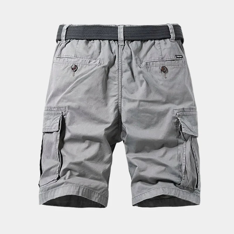 Cargo Bermuda Shorts - Relaxed Utility Summer Fit