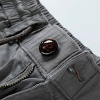 Cargo Bermuda Shorts - Relaxed Utility Summer Fit