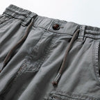 Cargo Bermuda Shorts - Relaxed Utility Summer Fit