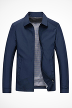 Collared Harrington Jacket - Structured Everyday Layer