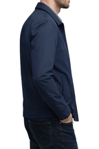 Collared Harrington Jacket - Structured Everyday Layer