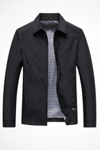 Collared Harrington Jacket - Structured Everyday Layer