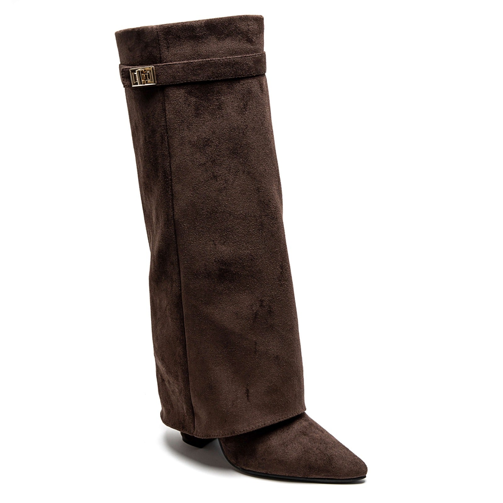 Elegant Heeled Boots in Leather – Chic & Refined Style