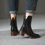 Charlotte | Women's Heeled Ankle Boots – Elegant Office & Everyday Comfort