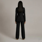 Christian Women’s Tailored Suit Set – Long Blazer