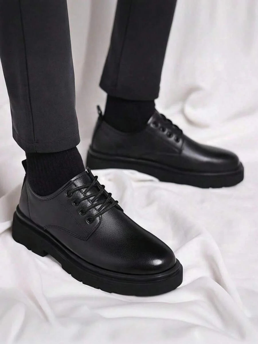 Eyelet Derby Shoes - Refined Everyday Smart Footwear