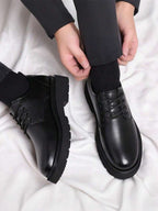 Eyelet Derby Shoes - Refined Everyday Smart Footwear