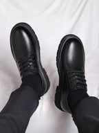Eyelet Derby Shoes - Refined Everyday Smart Footwear