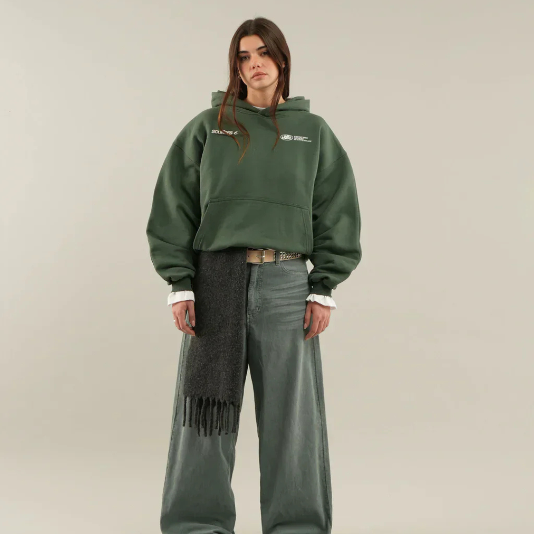 Soft Mélange Modern Hoodie – Comfortable Warm Fit