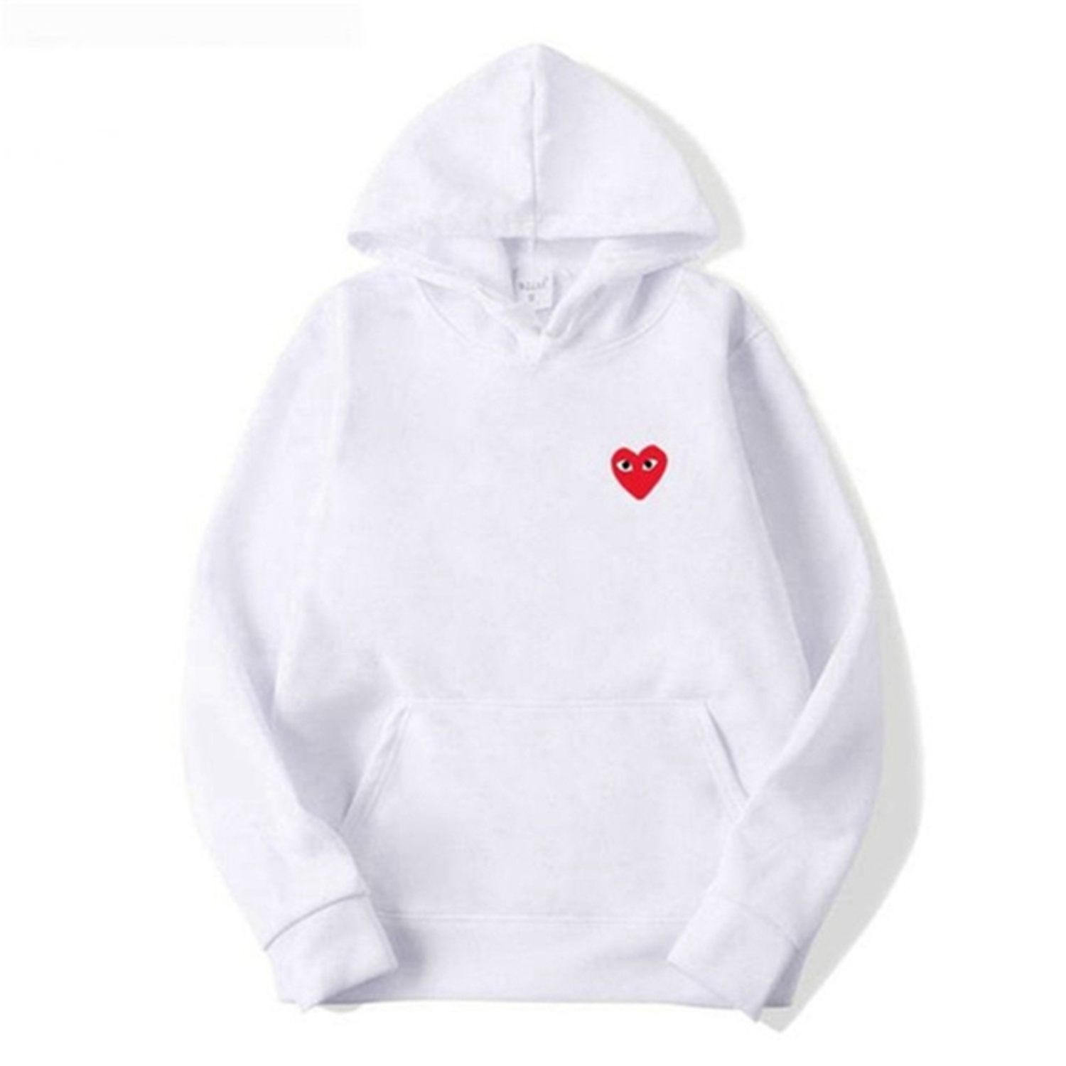 Women’s Heart Pattern Hoodie – Casual Cute Style