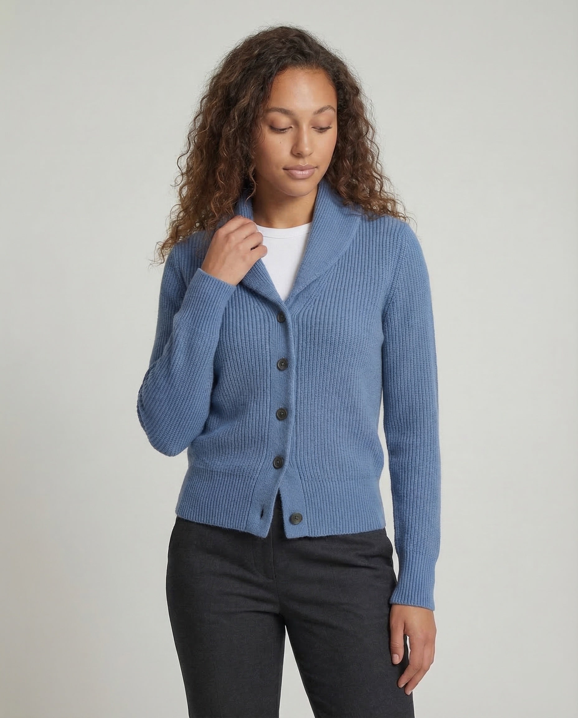 Knit Button Cardigan - Relaxed Everyday Layer