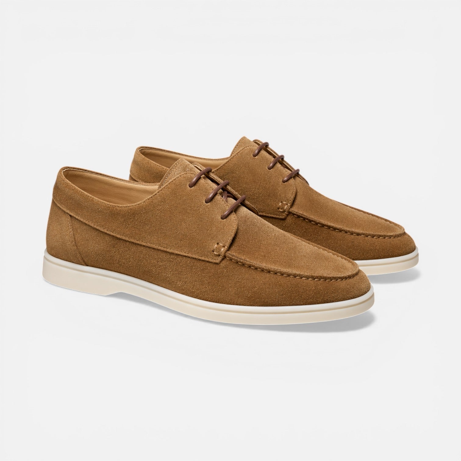 Lace-Up Dress Loafers - Smart Casual Everyday Footwear