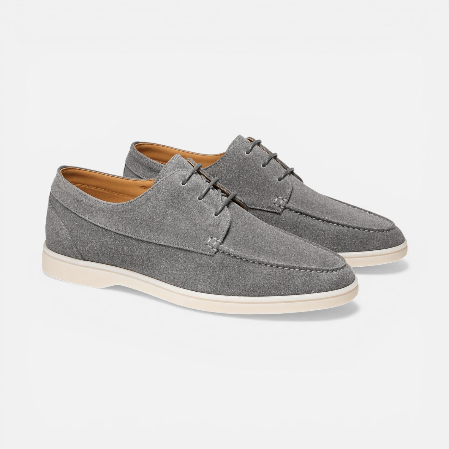 Lace-Up Dress Loafers - Smart Casual Everyday Footwear