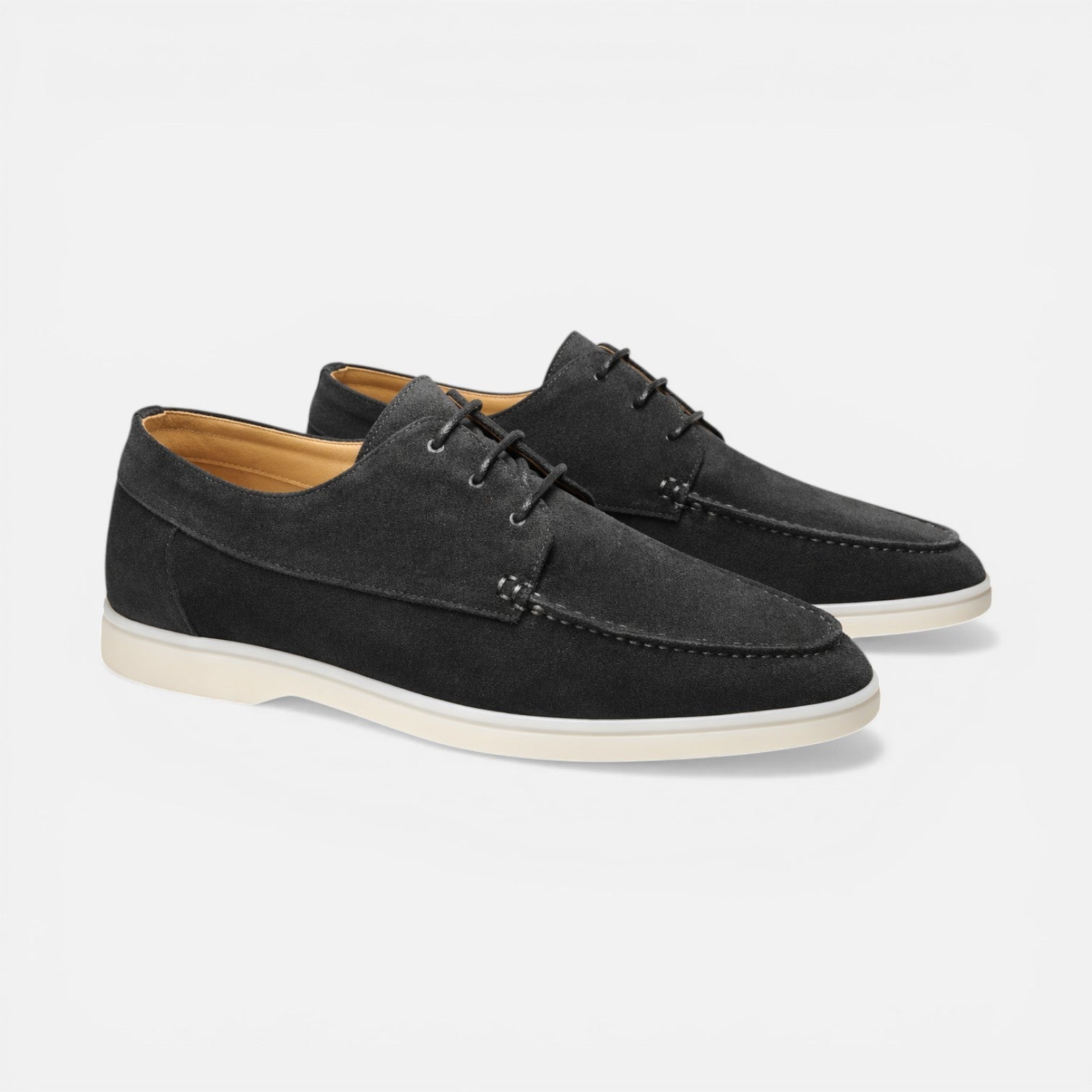 Lace-Up Dress Loafers - Smart Casual Everyday Footwear