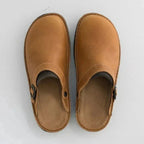 Leather Slip-On Clogs - Orthopaedic Everyday Comfort