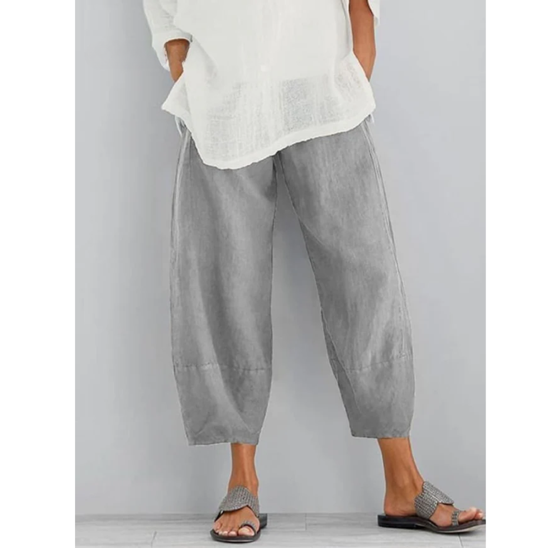 Linen Leisure Trousers - Relaxed Everyday Fit
