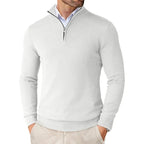 Half-Zip Knit Jumper - Timeless Smart Casual Layer