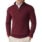 Half-Zip Knit Jumper - Timeless Smart Casual Layer