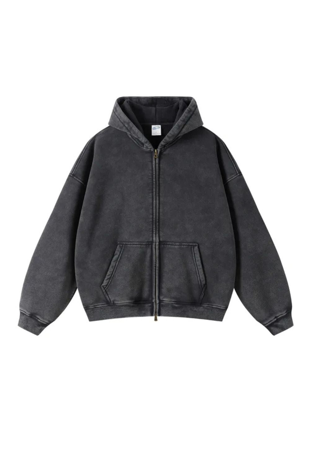 Zip-Up Hoodie - Heavyweight Structured Everyday Layer