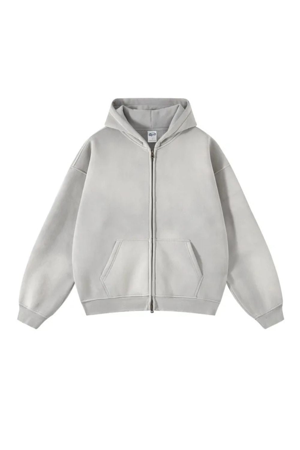 Zip-Up Hoodie - Heavyweight Structured Everyday Layer