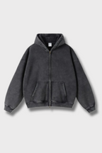 Zip-Up Hoodie - Heavyweight Structured Everyday Layer