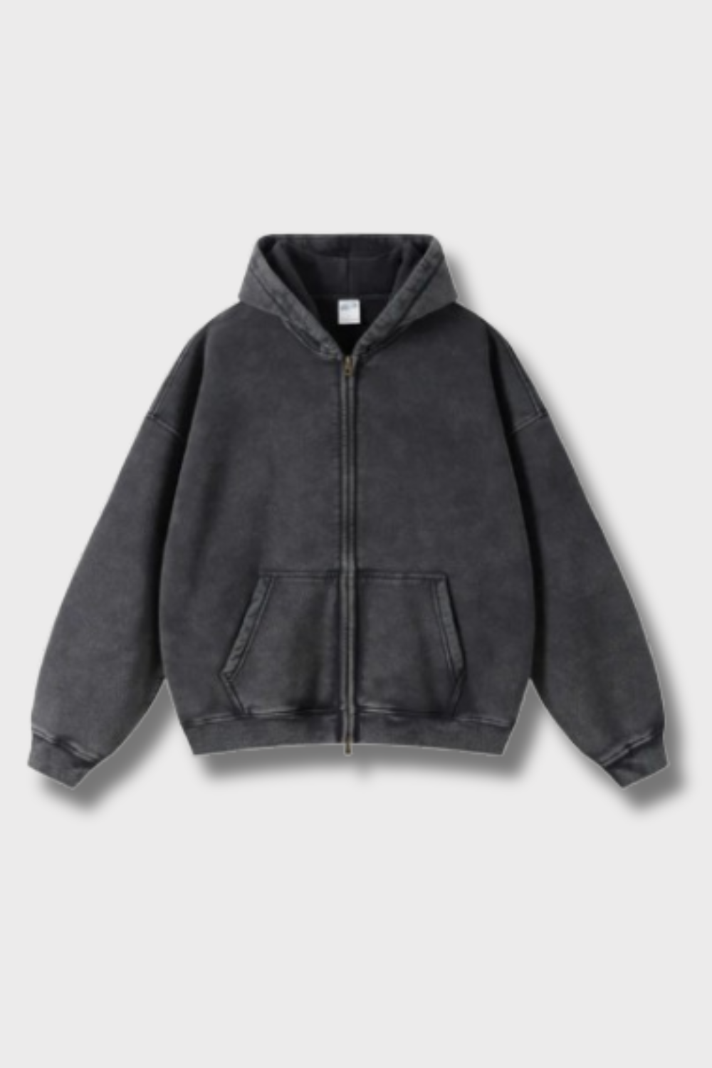 Zip-Up Hoodie - Heavyweight Structured Everyday Layer