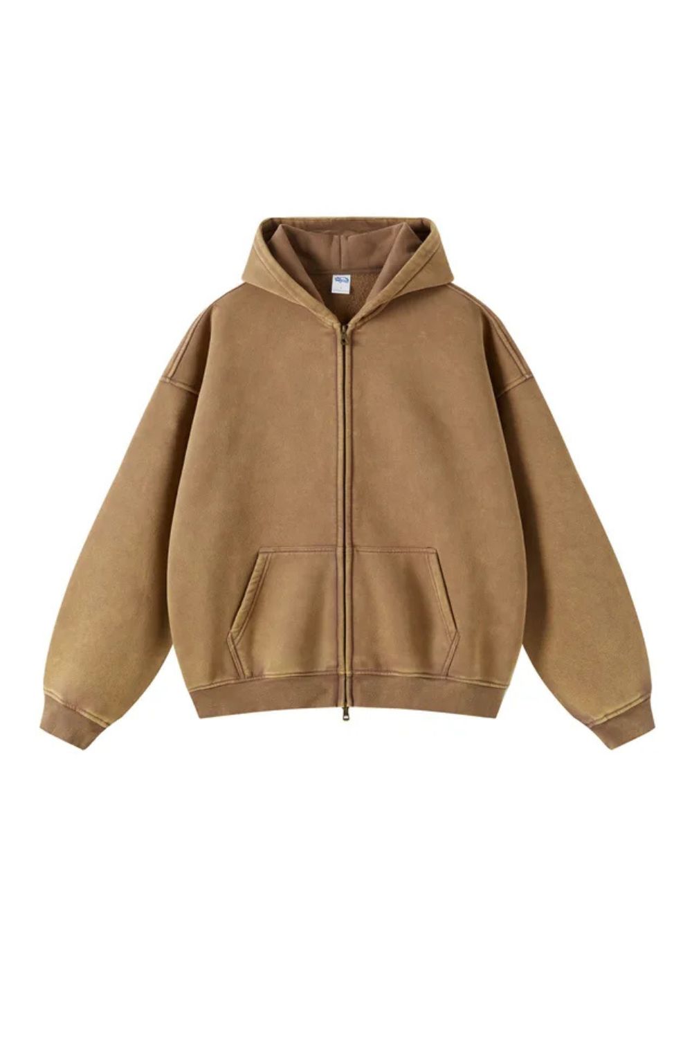 Zip-Up Hoodie - Heavyweight Structured Everyday Layer