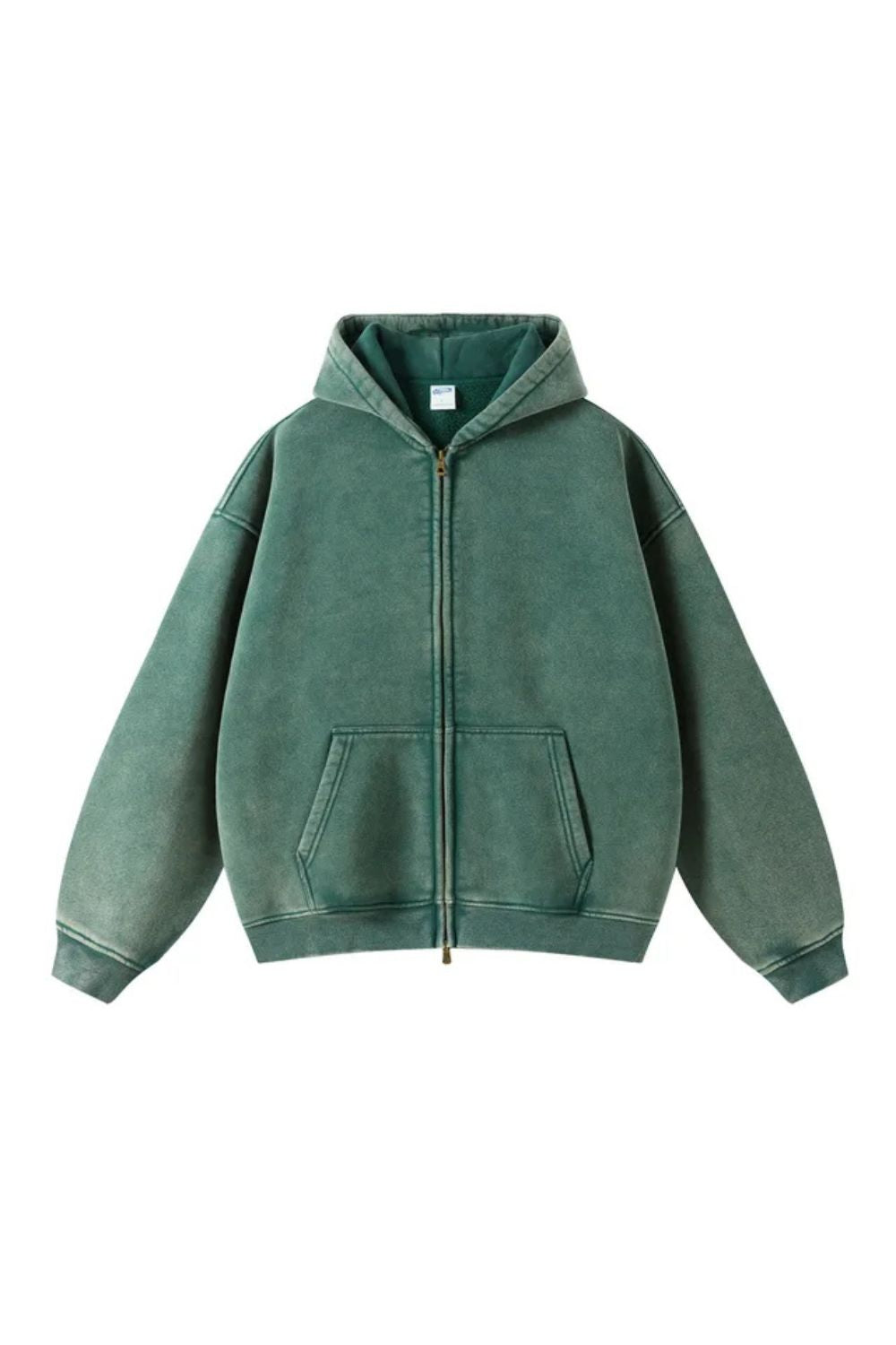 Zip-Up Hoodie - Heavyweight Structured Everyday Layer