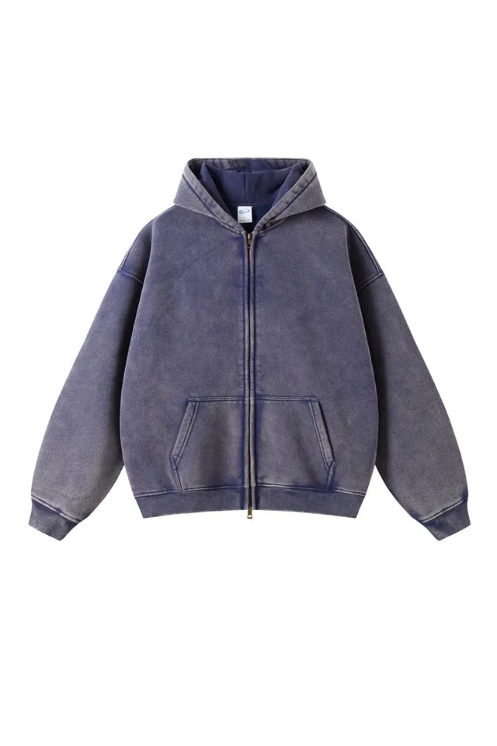 Zip-Up Hoodie - Heavyweight Structured Everyday Layer