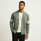 Merino Button Cardigan - Refined Layering Knit