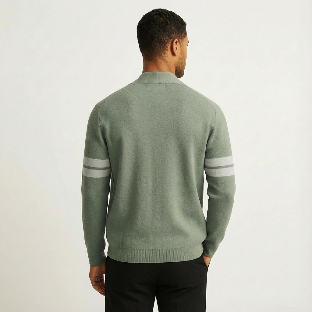 Merino Button Cardigan - Refined Layering Knit