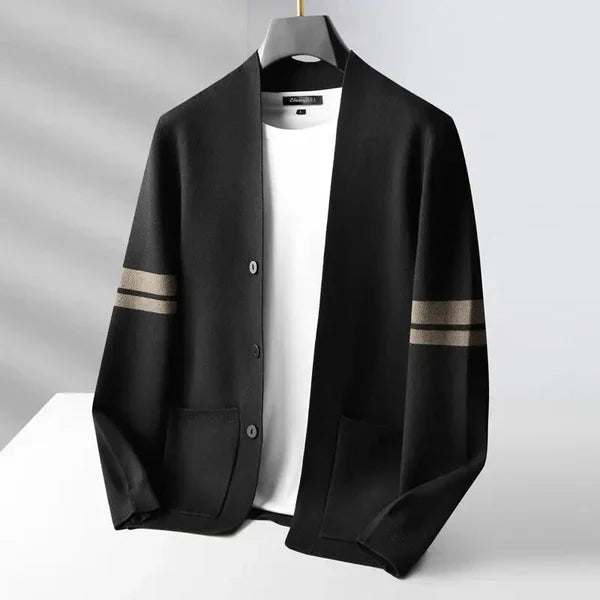 Merino Button Cardigan - Refined Layering Knit