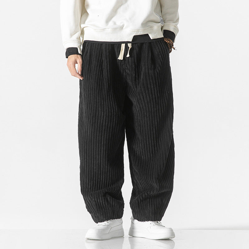 Masaaki Elegant Comfort Corduroy Trousers – Smart Fit