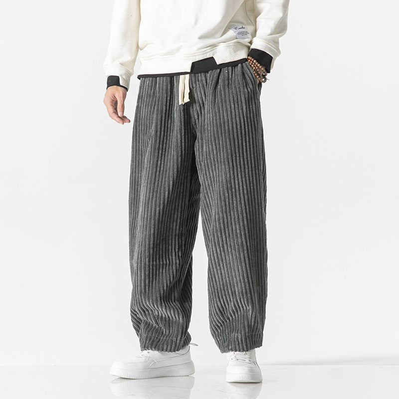 Masaaki Elegant Comfort Corduroy Trousers – Smart Fit
