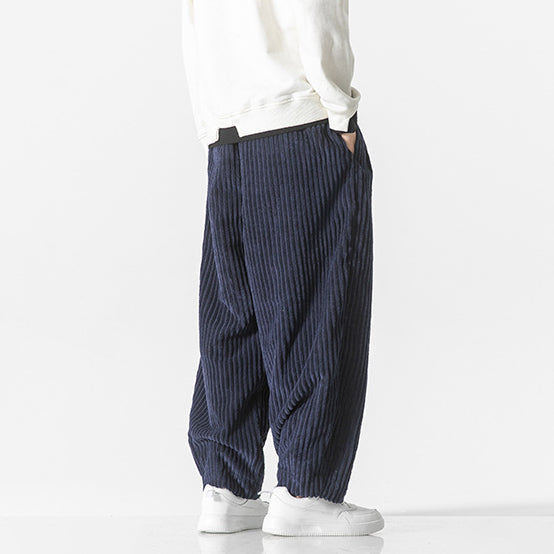 Masaaki Elegant Comfort Corduroy Trousers – Smart Fit