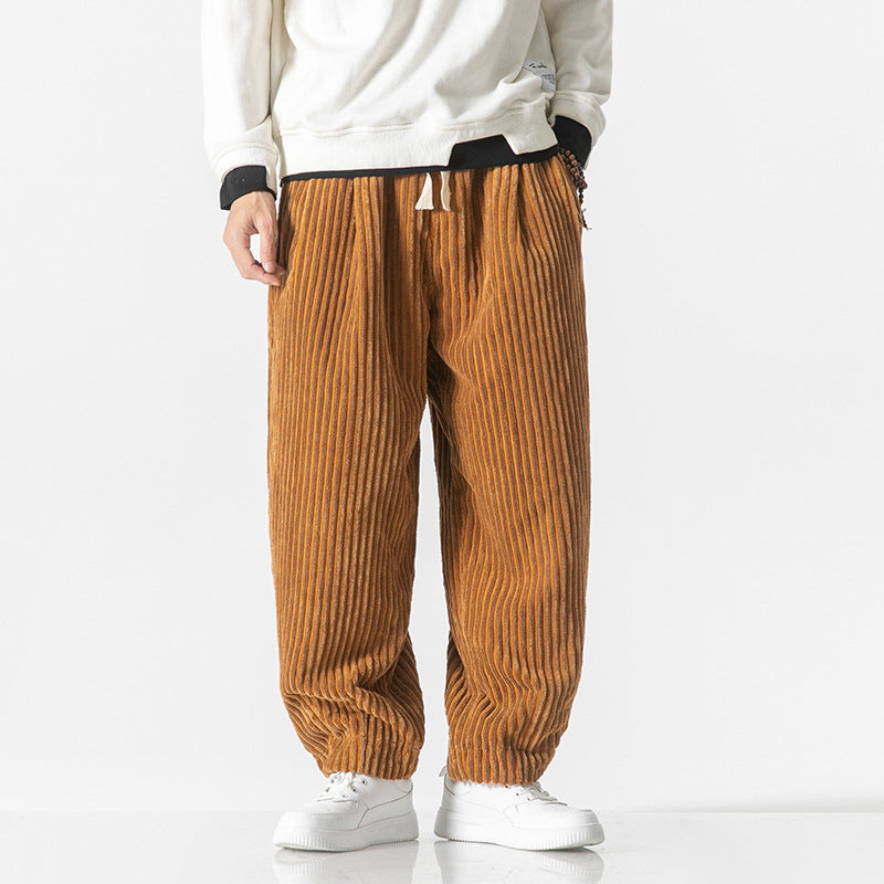 Masaaki Elegant Comfort Corduroy Trousers – Smart Fit