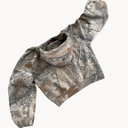 Oversized Camouflage Hoodie - Relaxed Streetwear Fit Oversized Utility Hoodie for Everyday Casual Layering