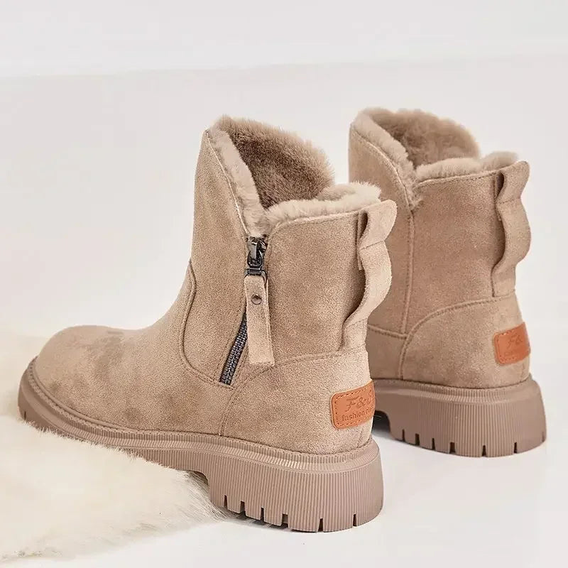 Haisley | Women's Fleece Lined Winter Boots – Warm & Cosy Snow Shoes
