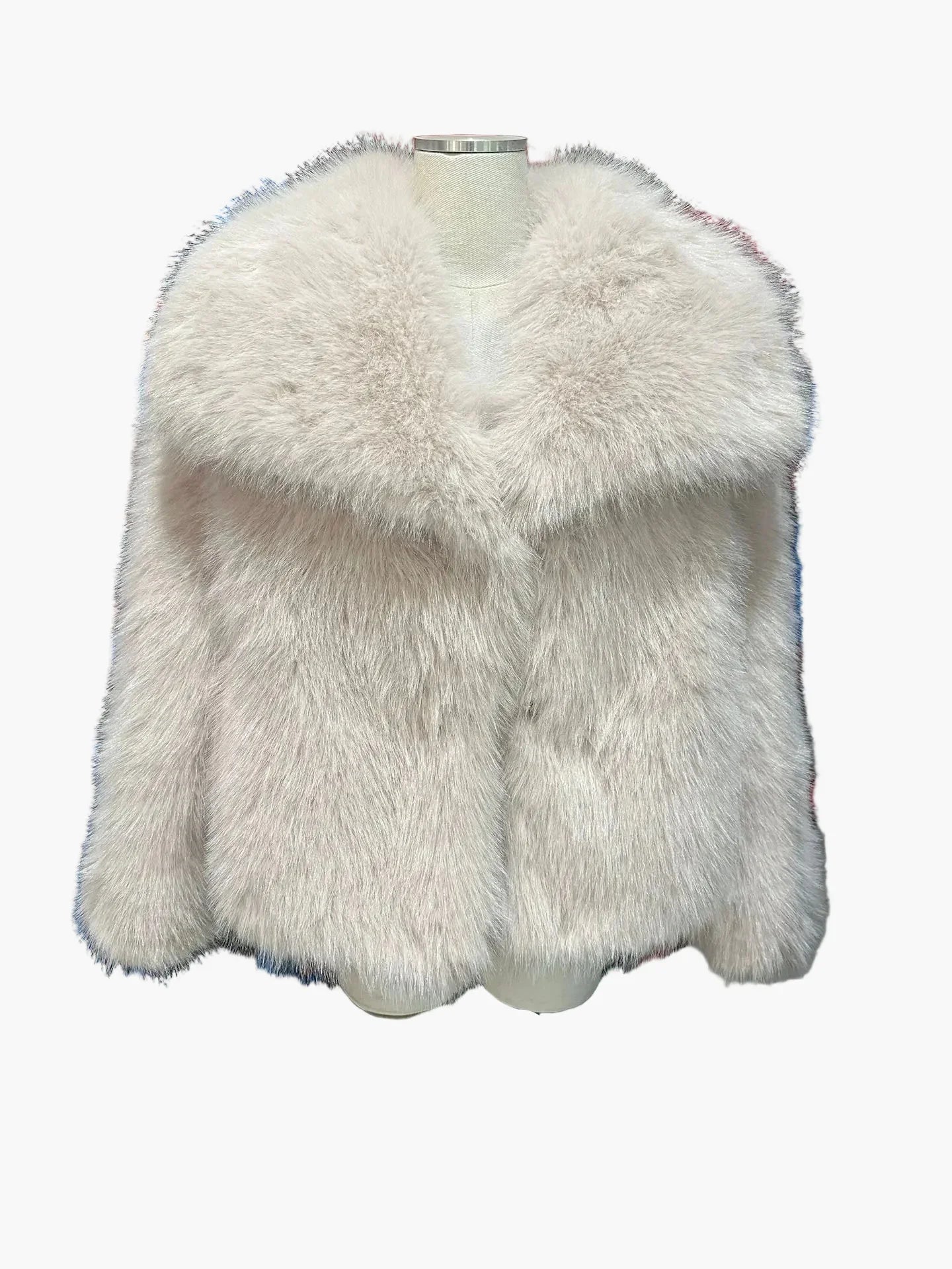 Eliza | Women's Elegant Faux Fur Jacket – Stylish Occasion Winter Coat